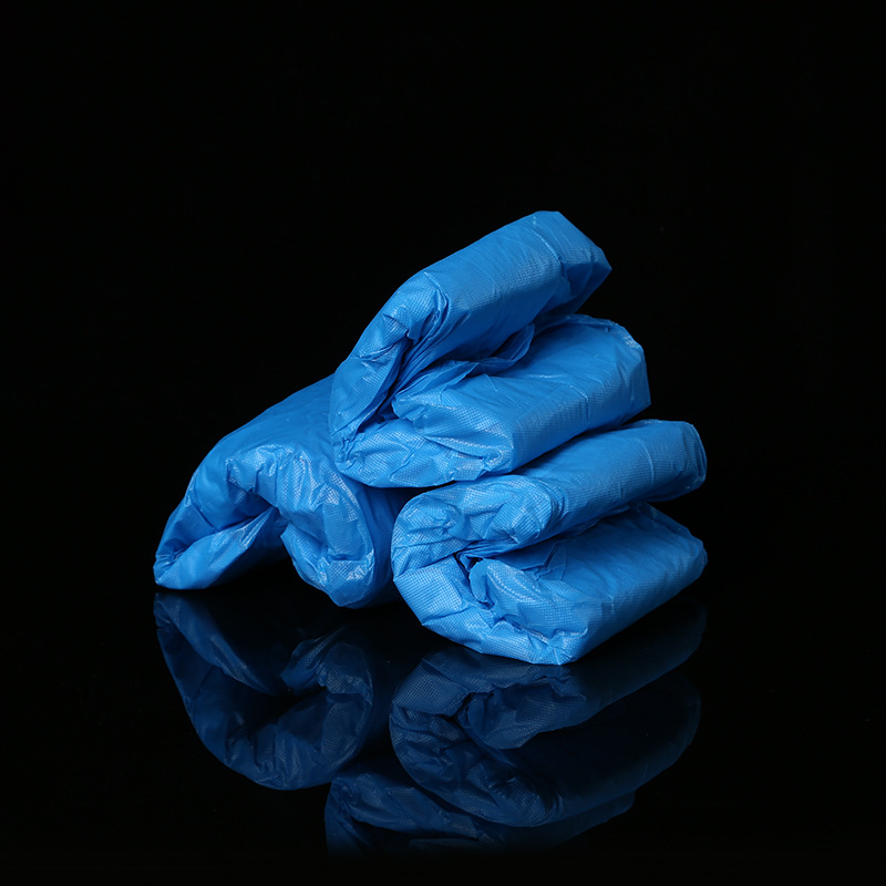 Jiachuang Disposable Waterproof Shoe Cover CPE Non-slip Household Shoe Cover Plastic Thickened Wear-resistant Dustproof Foot Cover