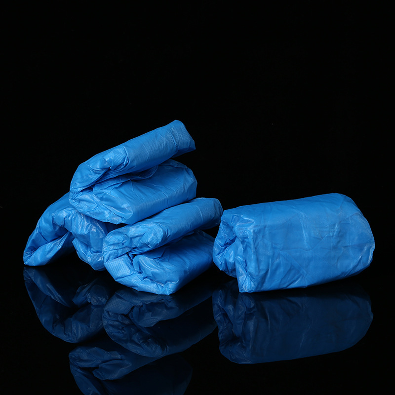 Jiachuang Disposable Waterproof Shoe Cover CPE Non-slip Household Shoe Cover Plastic Thickened Wear-resistant Dustproof Foot Cover