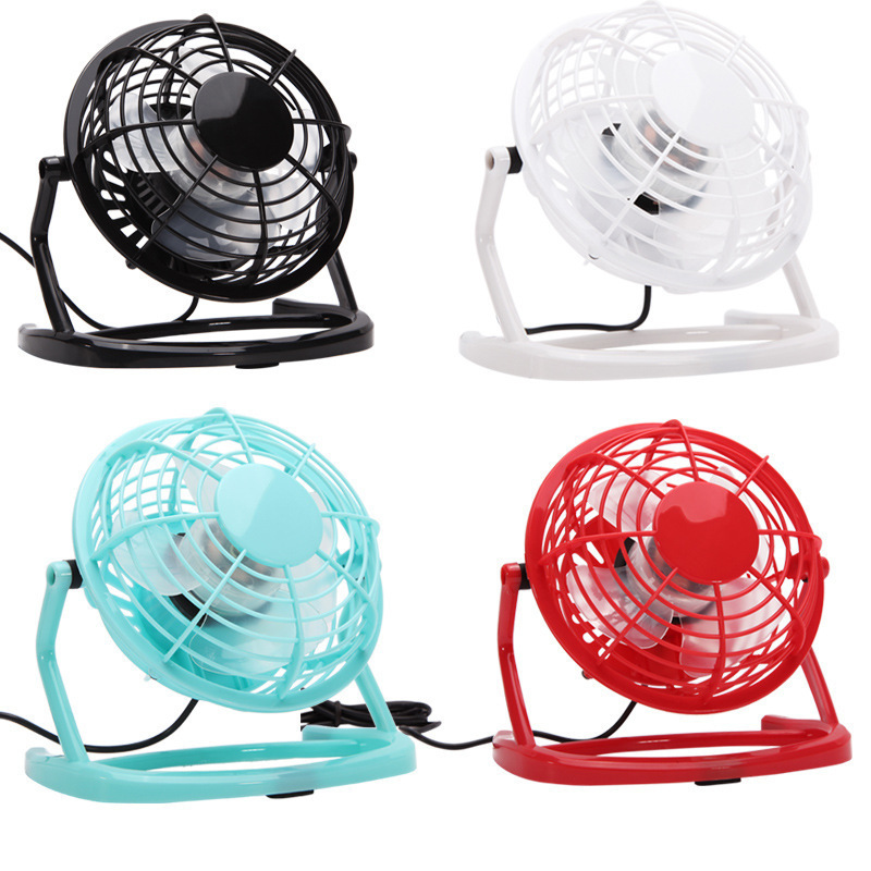 Мини электрический вентилятор 4 дюйма, вертикальный, USB, для студентов и офисов
