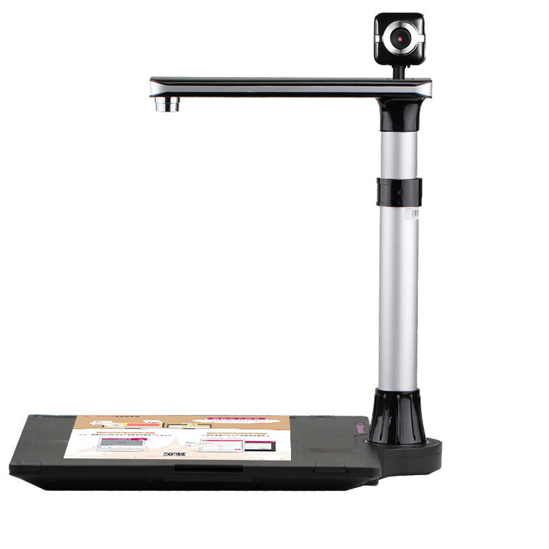 High-speed camera W1200T (double camera) multimedia teaching scanner with ID card reader file contract
