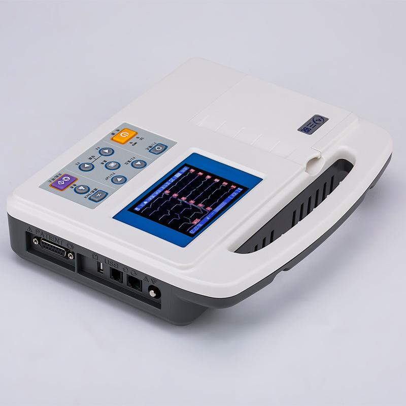 Sanrui ECG-2303B three-channel ECG machine twelve lead automatic analysis and diagnosis portable medical