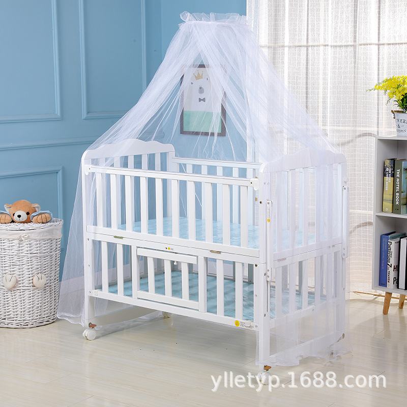Manufacturer Wholesale Universal Crib Floor-Standing Mosquito Net Kidsren's Baby Mosquito Net Palace Dome Foldableable Mosquito Net
