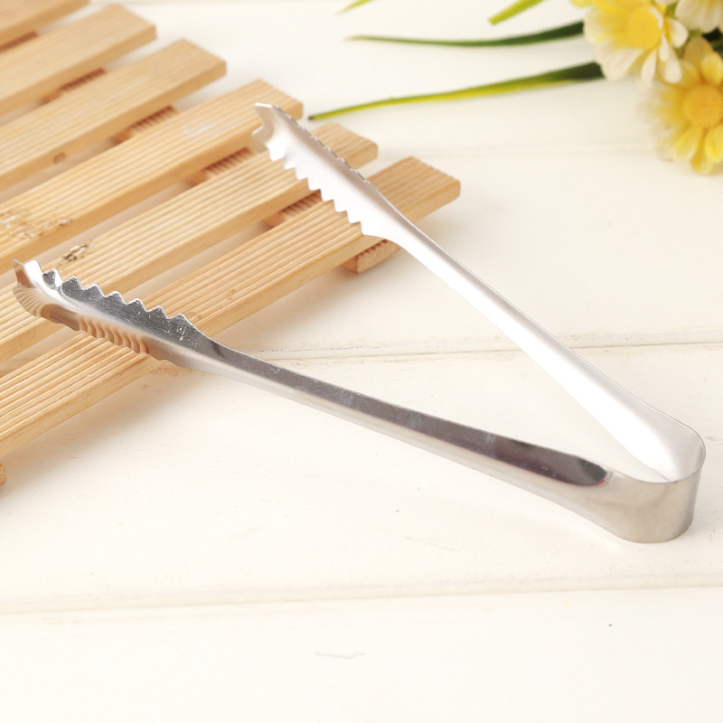 Прямые поставки щипцов для льда из нержавеющей стали 6 дюймов, щипцы для сахара, щипцы для барбекю, оптовая продажа