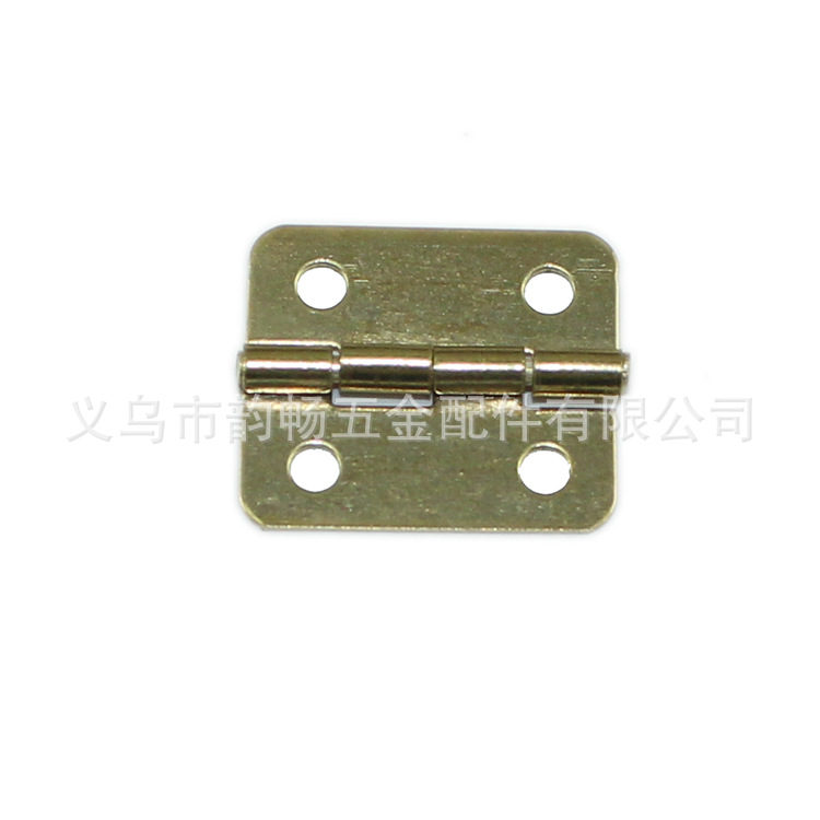16 * 18MM pointed flat hinge antique wooden box gift box decorative hinge buckle packaging buckle connection red bronze