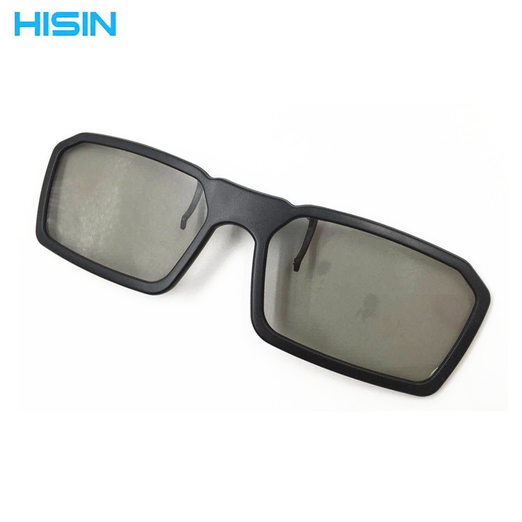 Special 3D Clip Glasses for Myopia Plastic 3D Hanging Clip Hanging Clip Circular Polarization Stereo Glasses Cinema