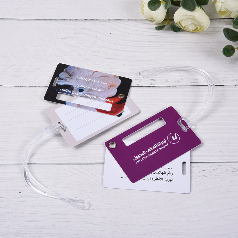 Рекламный подарок, пластиковая бирка для багажа PVC, кастомизированный логотип, бирка для регистрации багажа, бирка для багажа