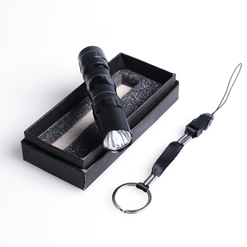 Small led student flashlight long-range waterproof mini portable strong light rechargeable lamp children's electric simple