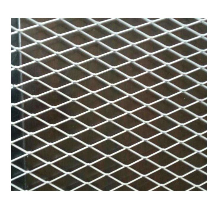 (Wire Mesh Manufacturer) Produces Customized Stretched Diamond-Shaped Galvanized Aluminum Steel Wire Mesh Stainless Steel Heavy Steel