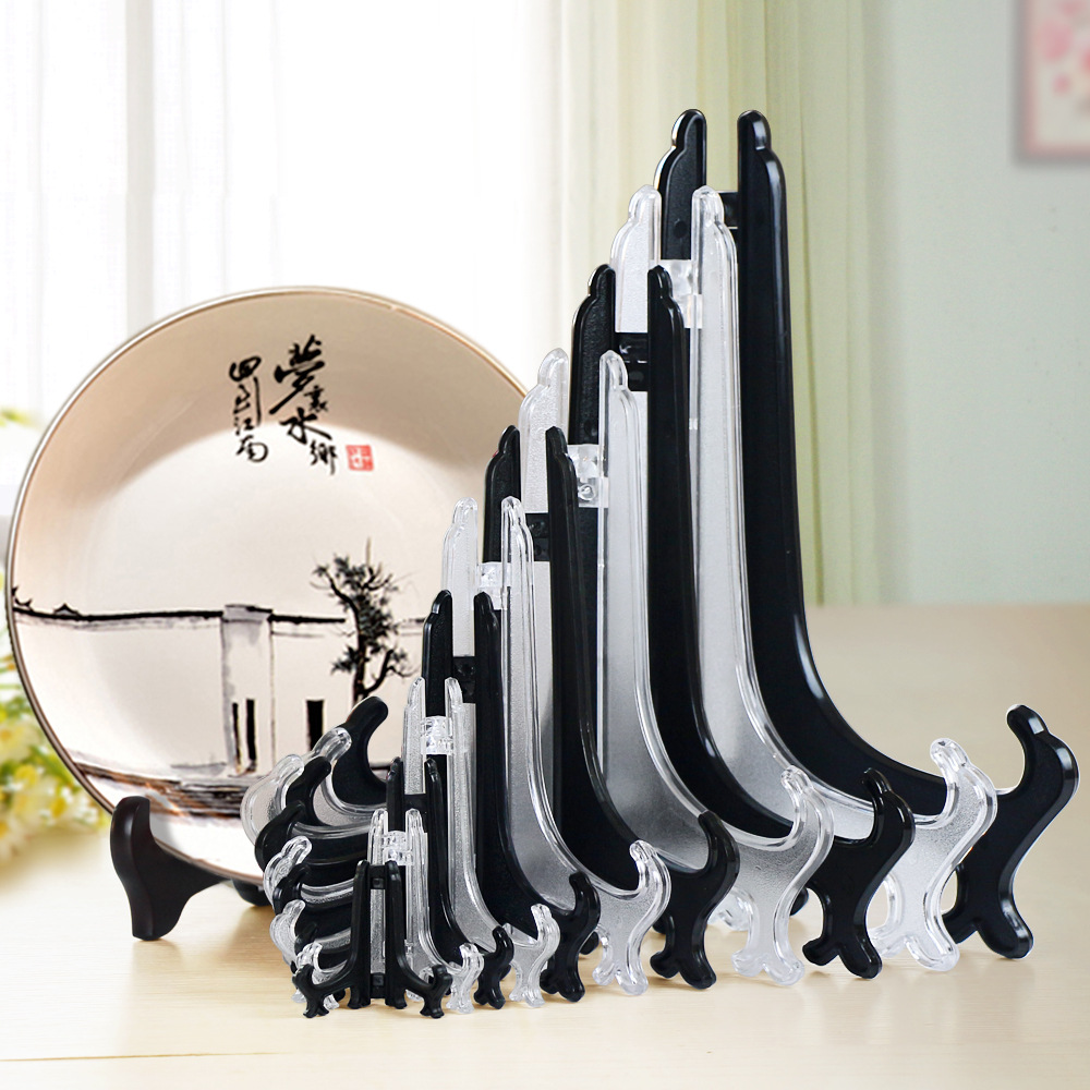 Оптовая подставка для керамической тарелки, подставка для чая Пуэр, подставка для часов, украшение для сертификата, пластиковая база