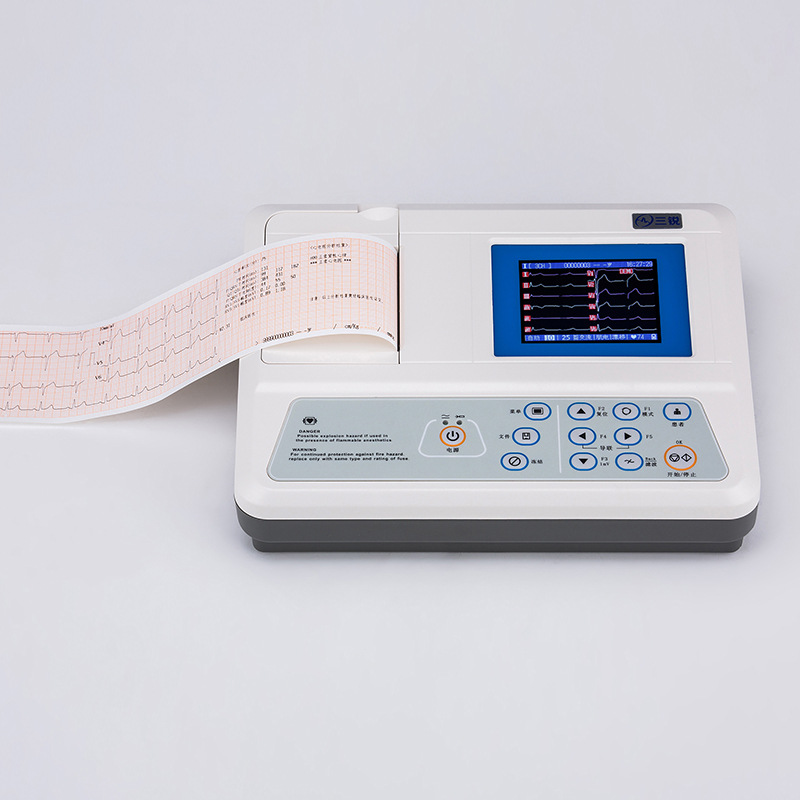 Sanrui ECG-3303B three-channel ECG machine twelve lead automatic analysis and diagnosis portable