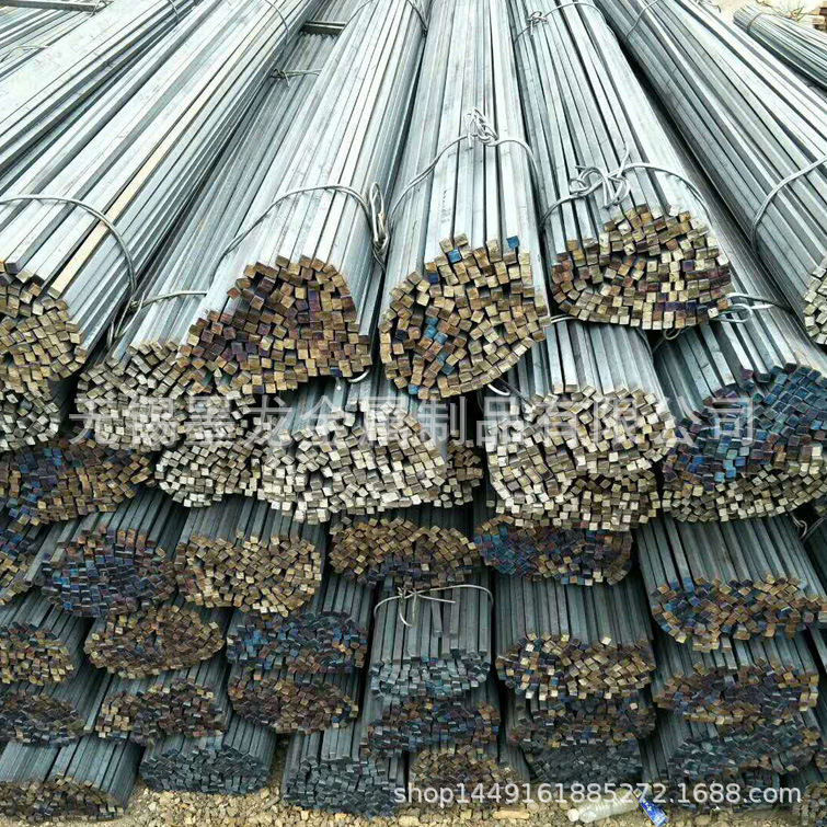 Supply of Q235B Square Steel 10*10 12*12 16*16 Square Steel 22*22 25*25 Hot-Rolled Square Steel in Stock