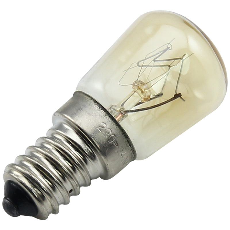 High temperature resistant 300 degrees oven bulb T25 temperature resistant 25W E14 small bulb incandescent bulb for oven