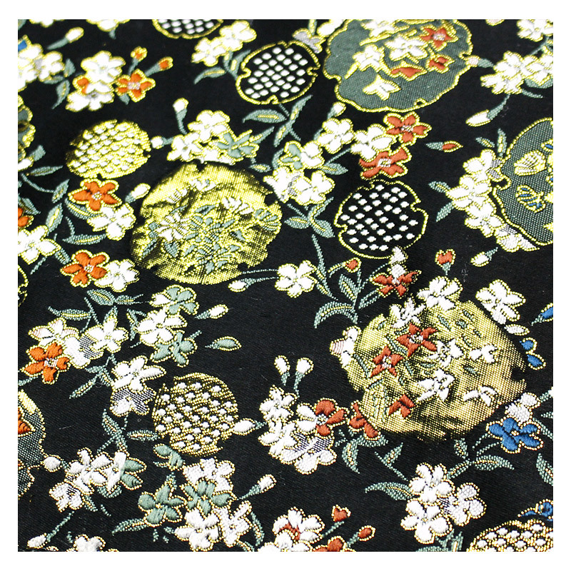 Factory direct supply yunjin West array brocade fabric ethnic Japanese retro table flag kimono packaging fabric wholesale
