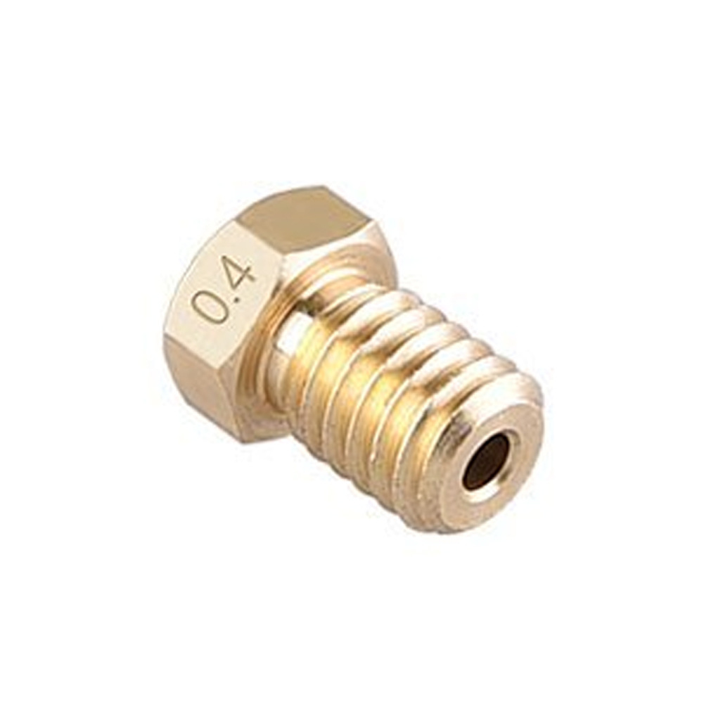 3D printer accessories all metal brass E3D extrusion copper nozzle 0.3/0.4 mm1.75mk8 promotion special offer