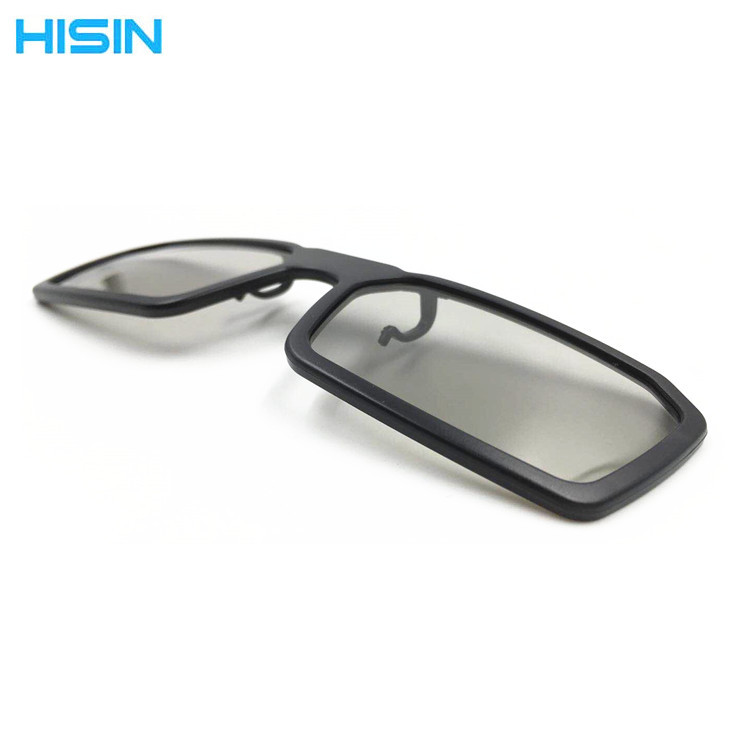 Special 3D Clip Glasses for Myopia Plastic 3D Hanging Clip Hanging Clip Circular Polarization Stereo Glasses Cinema