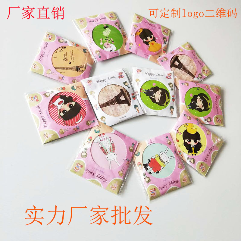 Косметическое зеркало корейской версии, милое мини зеркало, портативное маленькое круглое зеркало, мультяшное зеркало из жести, оптовая продажа