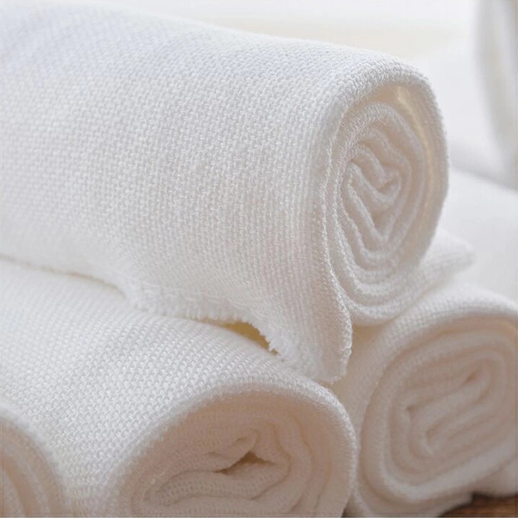 Baby Absorbent Gauze Diapers, All-Cotton Washable Newborn Diapers, Breathable Postpartum Sweat-Absorbing Pads