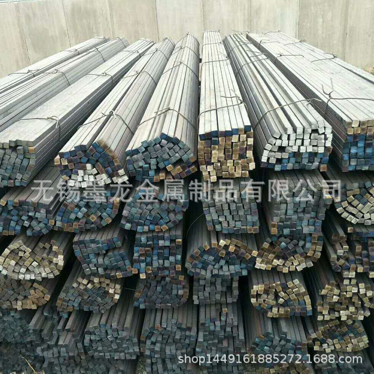 Supply of Q235B Square Steel 10*10 12*12 16*16 Square Steel 22*22 25*25 Hot-Rolled Square Steel in Stock