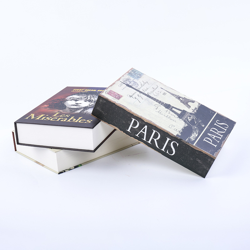 Ningbo Manufacturer Wholesale Creative Home-Use Safe Book-Shaped Safe Deposit Box Hotel Simulation Book Dictionary Password Safe