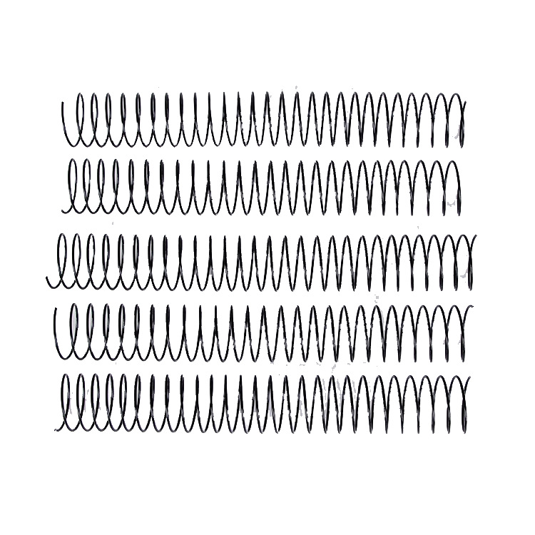 Table Calendar Metal Double Coil Customized Iron Screw Snake Ring Double Ring Notebook Stationery Loose-leaf Binding YO Coil