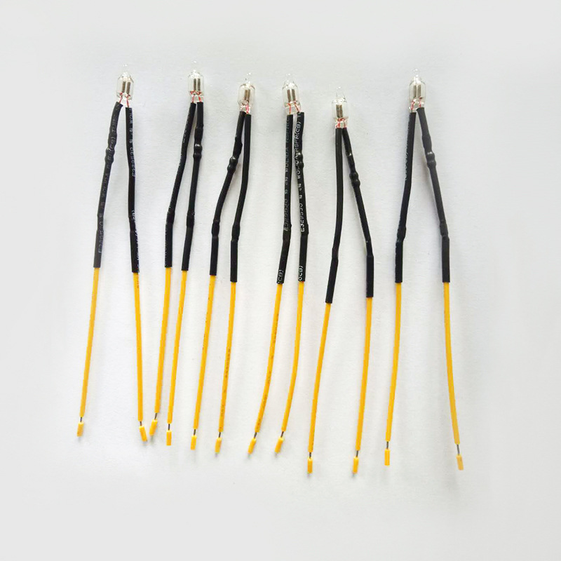 Neon Lamp 3*10/4*10/5*13/6*13/6*16 Neon Bulb Electronic Equipment Indicator Light Long Life