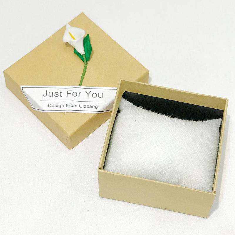 Ретро упаковочная коробка из крафт-бумаги, литературная коробка для часов, упаковка для цветочного чая, маленькая свежая коробка для подарков