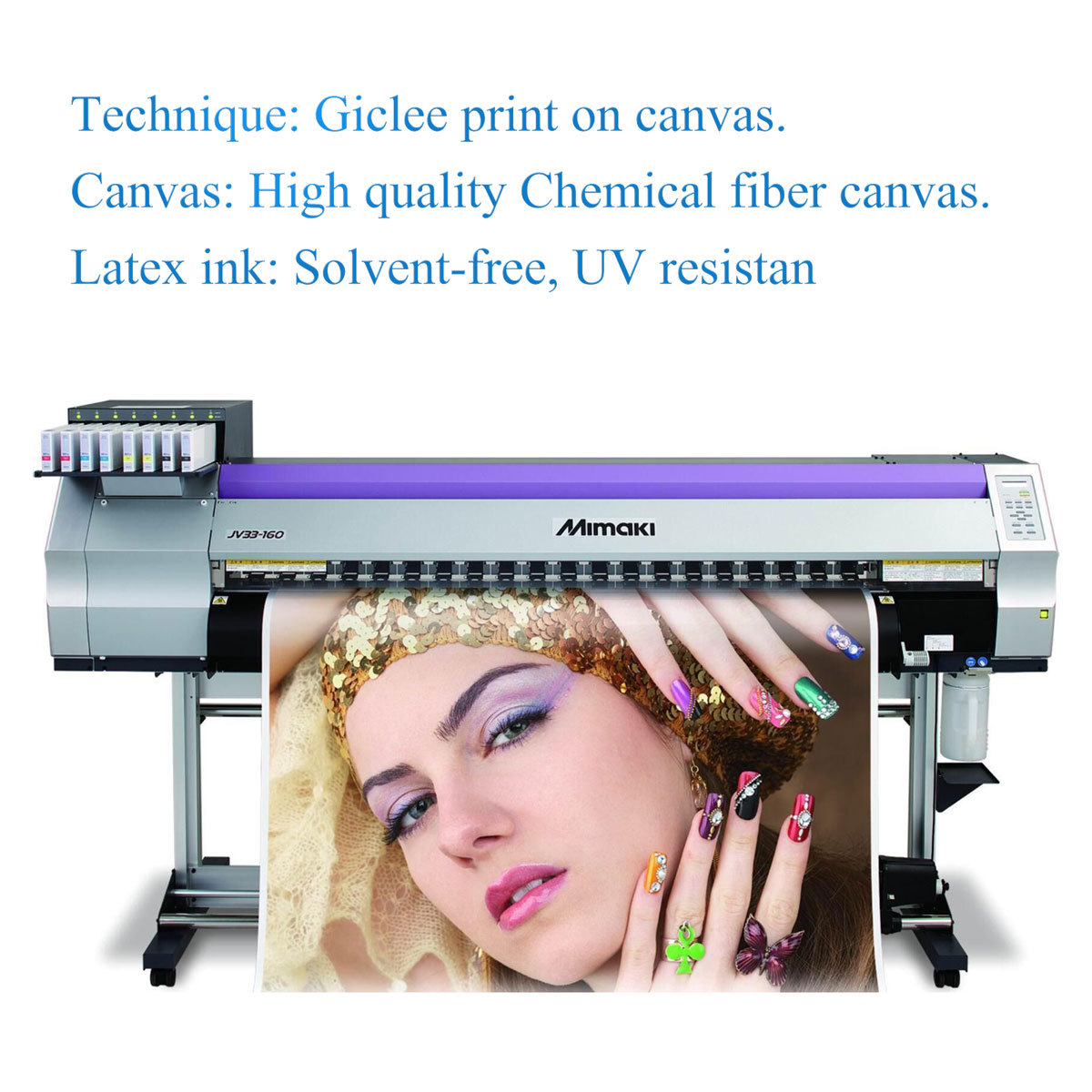 Cross-border Amazon AliExpress seller inkjet printing decorative painting core frame.