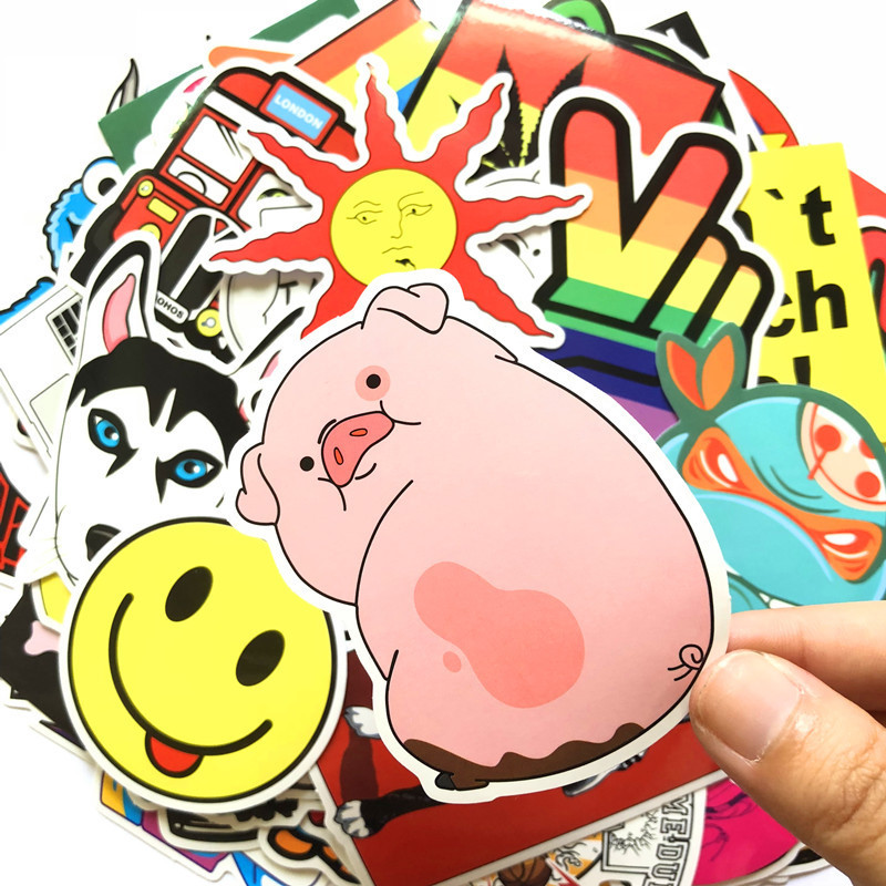 Фабричные граффити наклейки наклейки для автомобилей наклейки для чемоданов оптовые наклейки