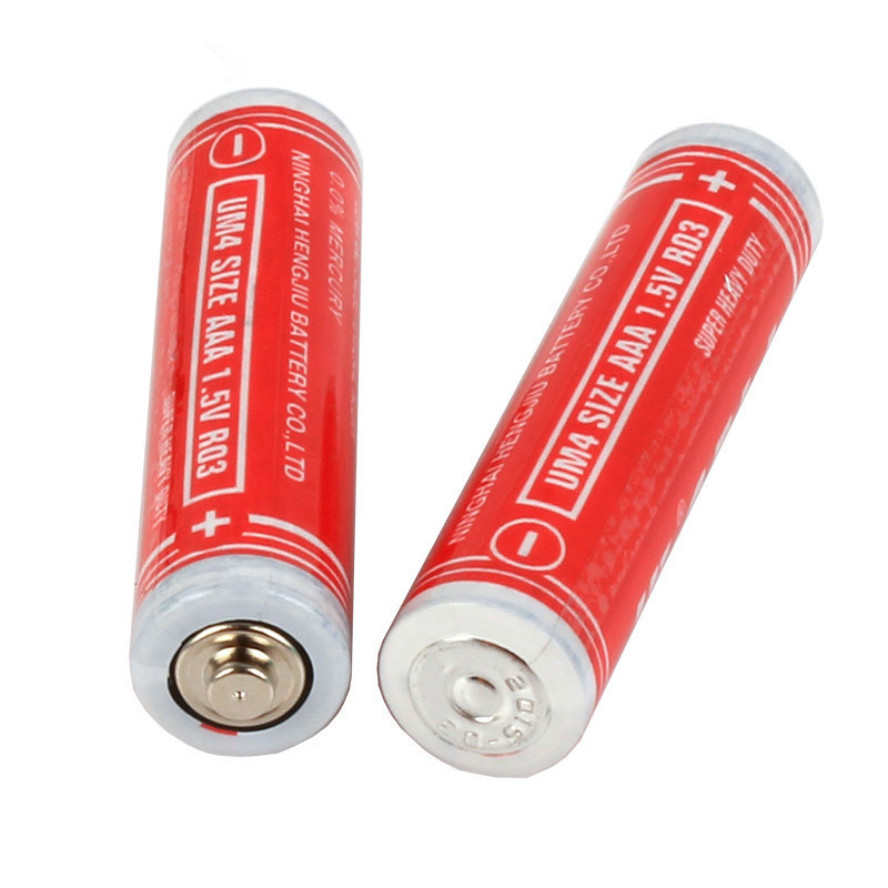 Wilder factory wholesale flashlight No. 7 AAA alkaline battery camping lamp children's toy remote control No. 7 dry battery