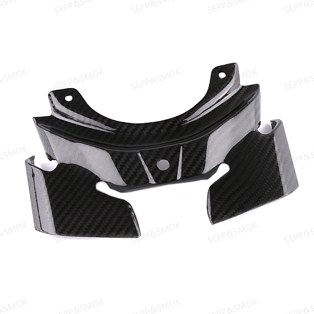 Suitable for yamaha y ha mt10 motorcycle carbon fiber taillight cover 16-18 years modified carbon fiber shell