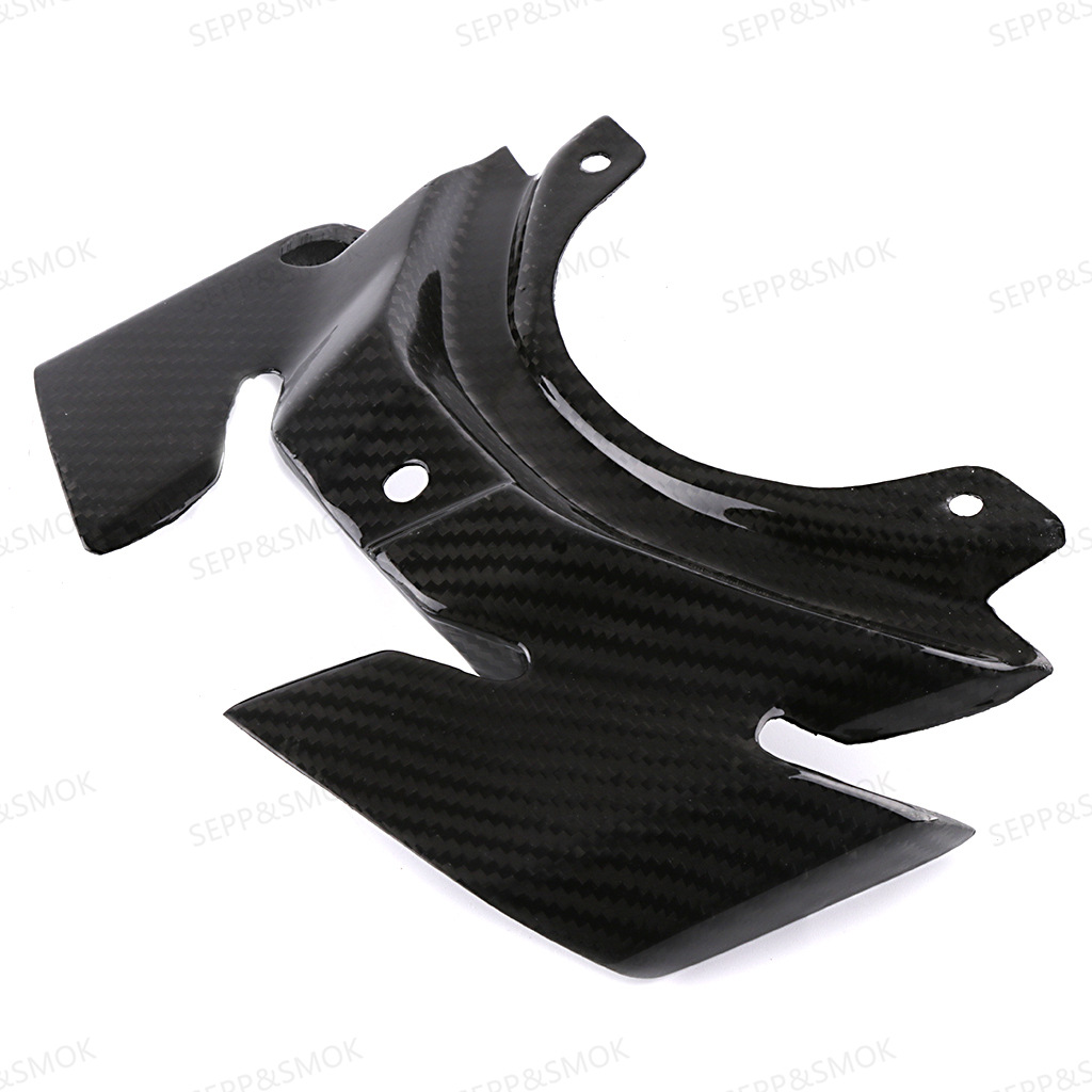 Suitable for yamaha y ha mt10 motorcycle carbon fiber taillight cover 16-18 years modified carbon fiber shell