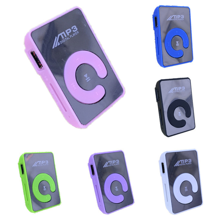 C key mirror card mp3 student Walkman portable Clip mp3 music player factory wholesale mp3