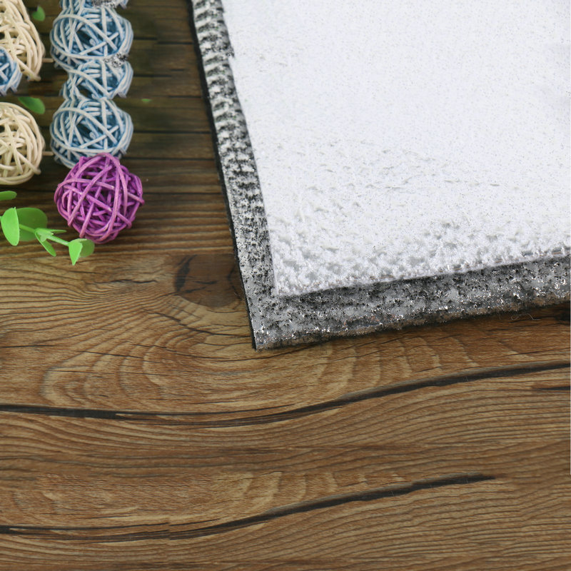 Aluminum Film Composite Non-Woven Aluminum Film Needle-Punched Cotton Thermal Insulation Metal Cotton Aluminum Film Fabric Filled Cotton White Polyester