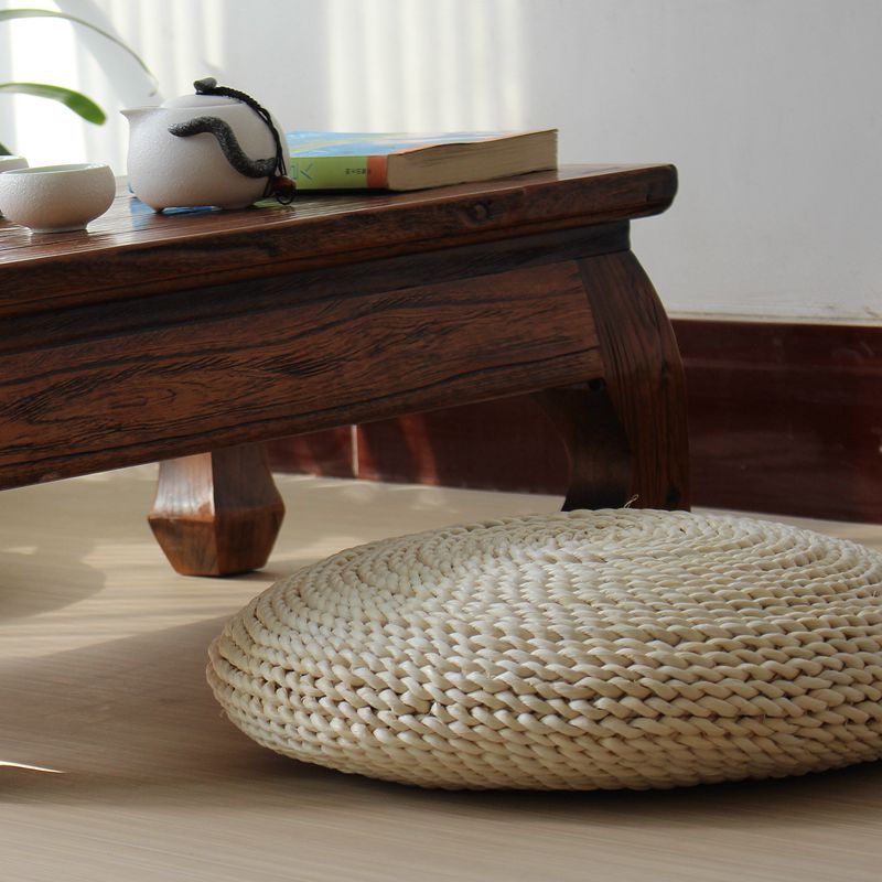Straw Cushion Meditation Worshiping Buddha Thick Hand-woven Cattail Yoga Futon Cushion Thickened Bay Window Tatami Cushion