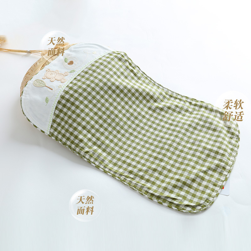 Наволочка для детского постельного белья из рами, для детей 0-3 лет, удлиненная, впитывающая пот