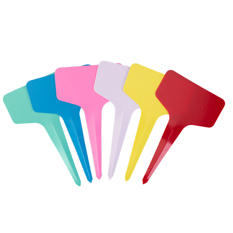 [Factory direct] T-shaped PVC material Amazon cross-border hot selling gardening flowers and plants label insert card