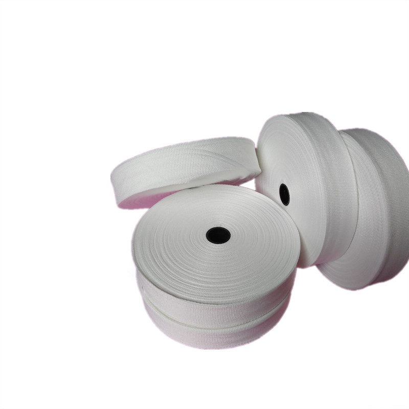 Nacheng Insulated Electrical White Cloth with Polyester Material Motor Coil Insulated Tape Electrical White Yarn Tape 15mm