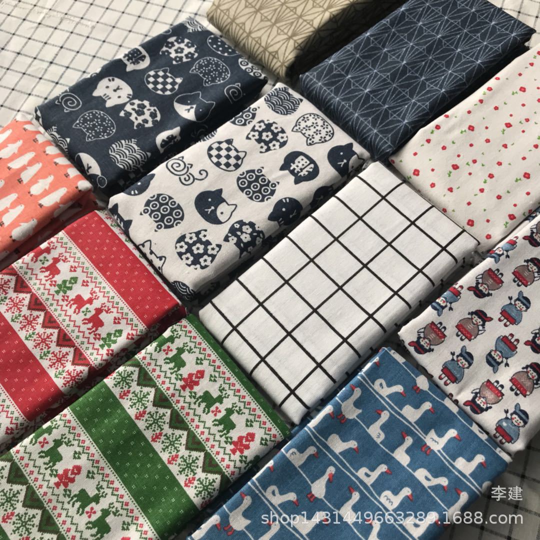 Linen Fabric, Linen Printing, Cotton and Linen, Cat Nest, Doghouse, Tablecloth, Cushion, Drawstring Flap Pocket Pants, Pet Supplies