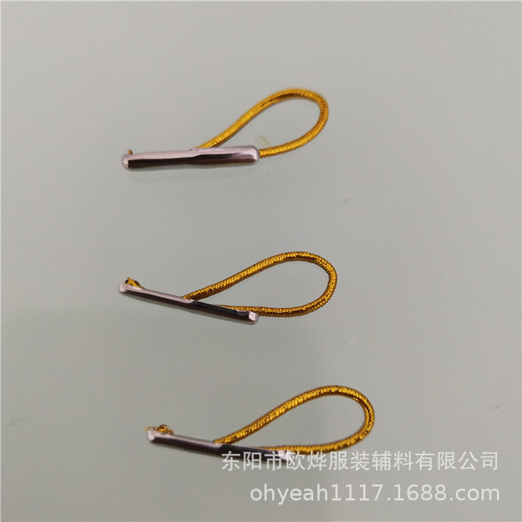 Elastic Rope with Metal Buckles on Both Ends, Mask Rope, Tag Buckle Rubber Band, Notebook Straps, Barbed Elastic Rope