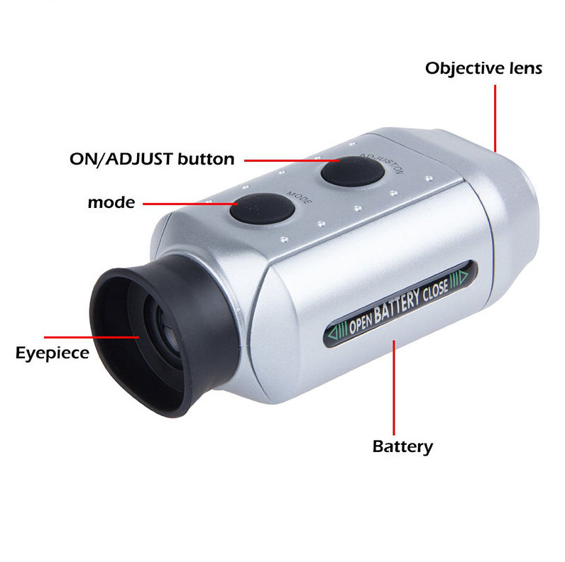 Golf Range Finder electronic ranging monocular telescope multifunctional digital measuring instrument