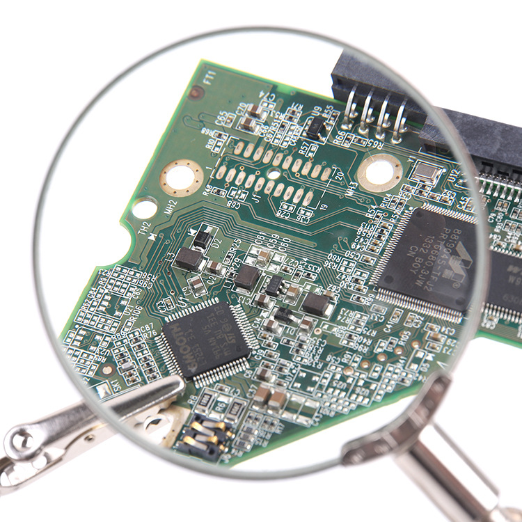 (Jinma) Professional Manufacturer Supplies Three-Hand Magnifying Glass / Auxiliary Clip Magnifying Glass 65mm Green Color Box