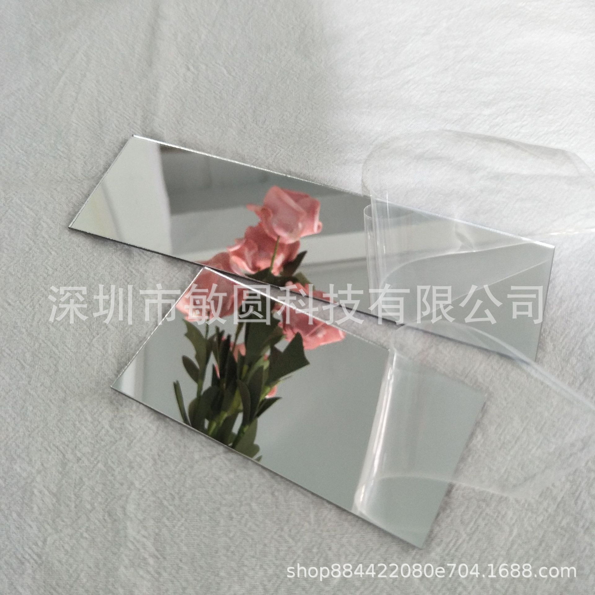 Acrylic lens PC lens processing PET reflector silver semi-lens acrylic reflector customization