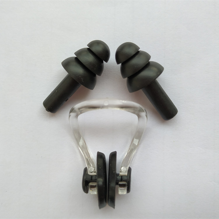 2025 Manufacturer's Hot Selling Waterproof Nose Clip Swimming Nose Clip Earplugs Protective Nose Clip Anti-Choking Portable Diving Nose Clip