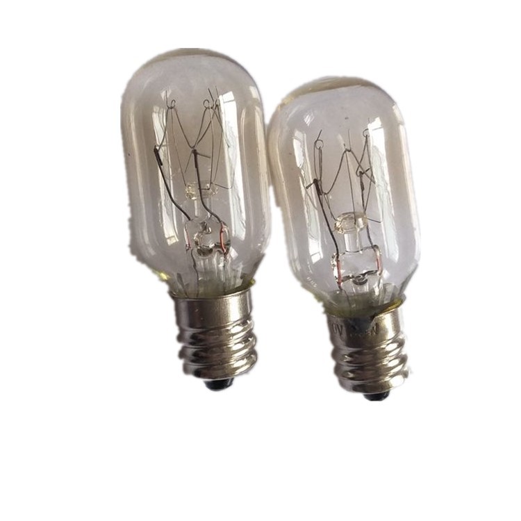 E14 230V 15W/25W Refrigerator Bulb Heating Incandescent Bulb for Salt Crystal Lamp 50pcs/box
