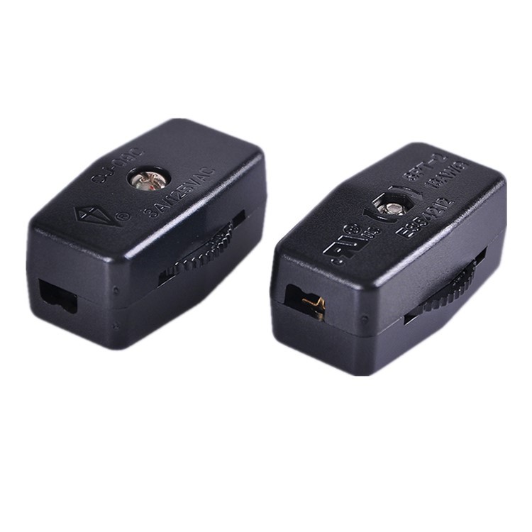 OJ09C Flame Retardant Material Gear SwitCh SPT- 0.1kg Core Parallel Line SwitCh BlaCk