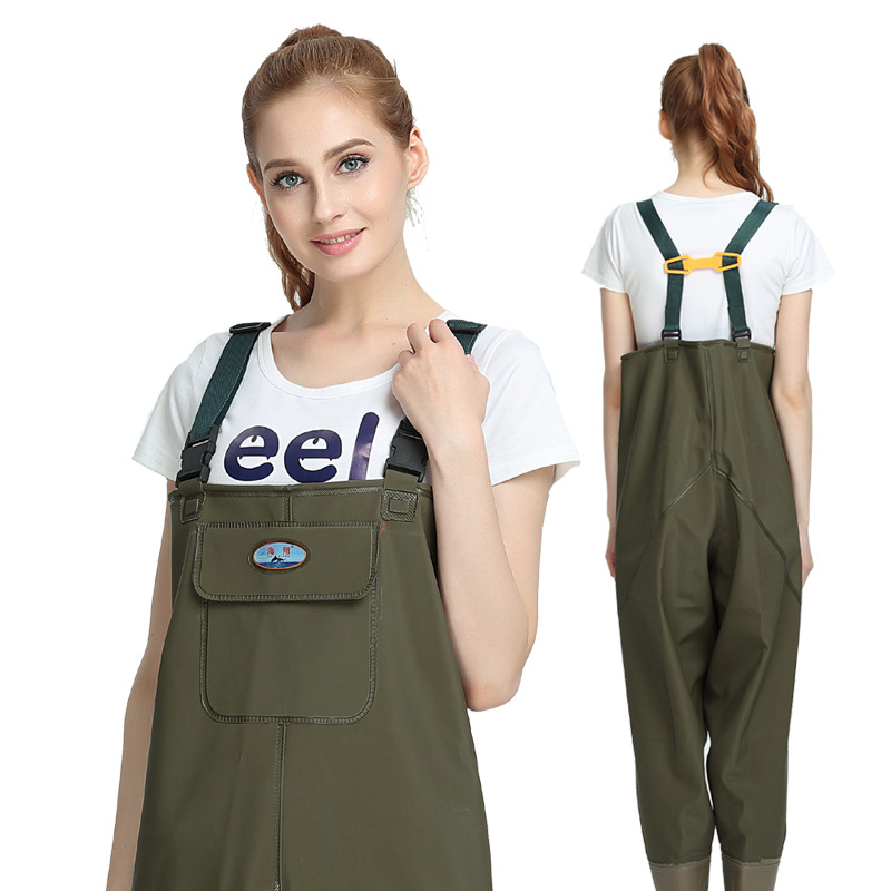 Haixiang Brand Half-length Water Pants Fishing Lotus Root Digging Fishing Wading Pants Wear-resistant Beef Tendon Sole Extra Thickened Water Pants