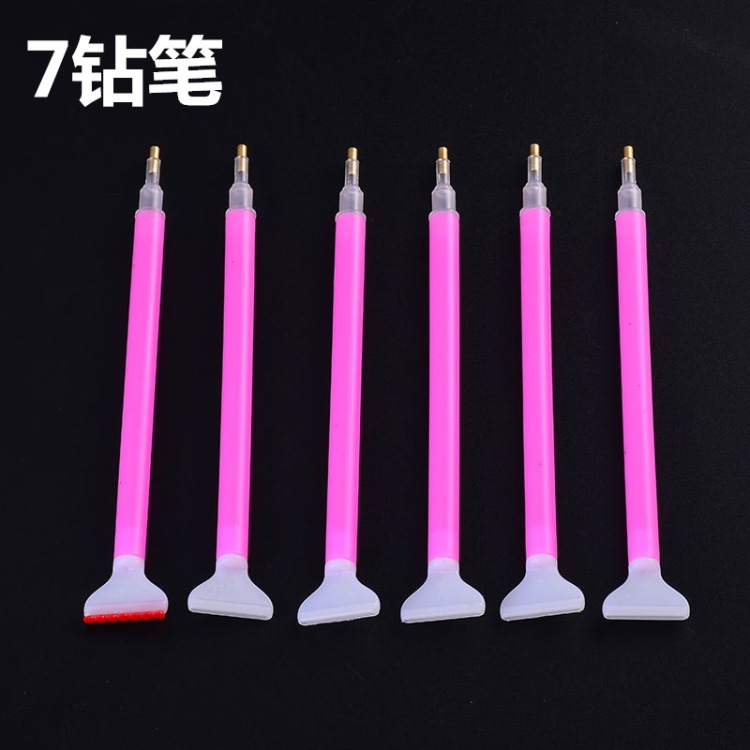 Diamond painting tool kit point drill must be equipped with tools copper head point drill pen glue point drill disc accessories factory direct supply