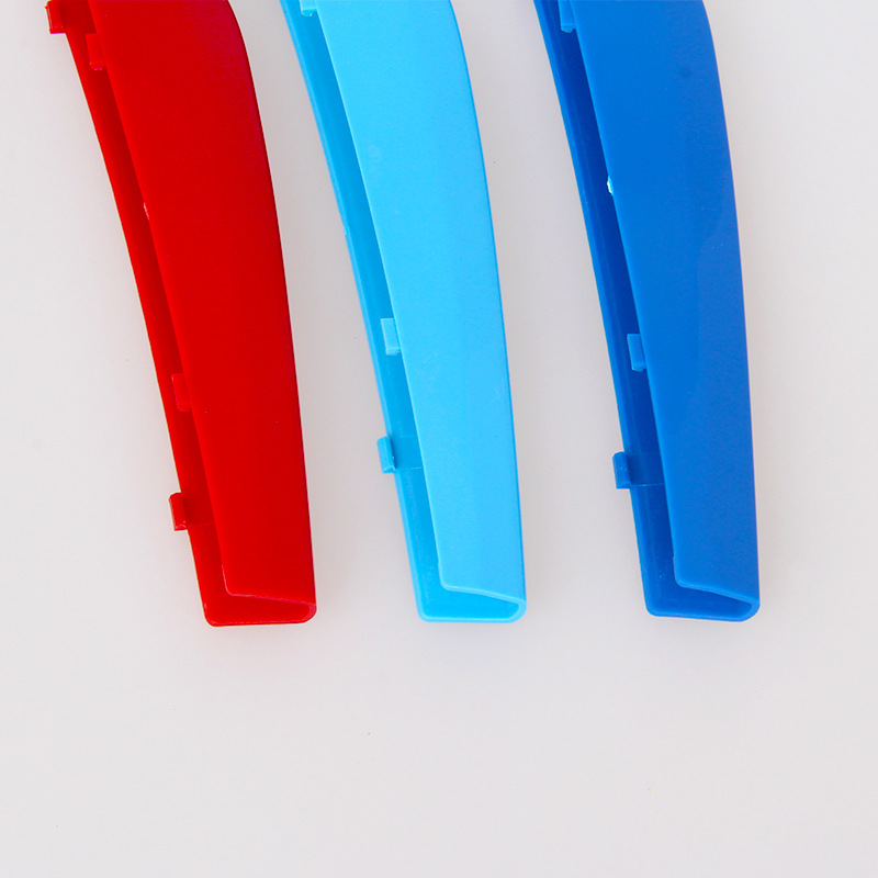 Suitable for BMW 5 series 18-20g30g31g38 front face mesh three-color buckle decorative strip factory direct sales