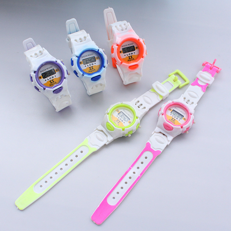 Children's Electronic Watch Boys Girls Watch Sports Cartoon Electronic Watch Kindergarten Children's Gift Wholesale