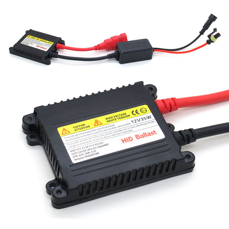 Оптовая продажа ксеноновой лампы для модификации автомобилей, универсальный HID балласт, 35W, тонкий, DC, горячая продажа